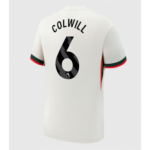 Stroje piłkarskie Chelsea Levi Colwill #6 Koszulka Wyjazdowej 2025-26 Krótki Rękaw